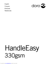 Doro HandleEasy 330gsm Manual