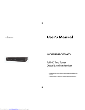 Xcruiser XDSR600HD User Manual