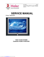 Haier HTR21S34 Service Manual