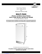 Grant 70/90 User, Installation And Servicing Instructions