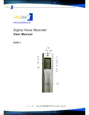 UltraDisk DVR 1 User Manual