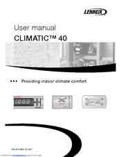 Lennox CLIMATIC 40 User Manual