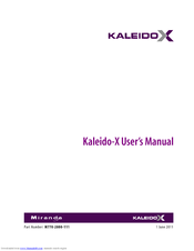 Miranda Kaleido-X 5.30 User Manual