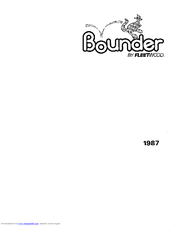 Fleetwood Bounder 1987 Owner's Manual