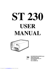 DATAPROCESS ST 230 User Manual