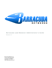 Barracuda Networks Load Balancer Administrator's Manual