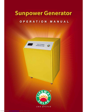 LifeWay Sunpower Operation Manual
