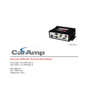 Cal Amp Dataradio HiPR-900 User Manual