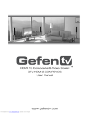 GefenTV GTV-HDMI-2-COMPSVIDS User Manual