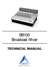 Amek bb100 series User Manual