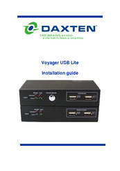 Daxten Vojager USB Lite Installation Manual