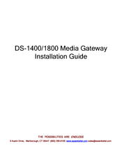 Essential Trading DS-1800 Installation Manual
