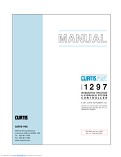 Curtis 1297 Manual