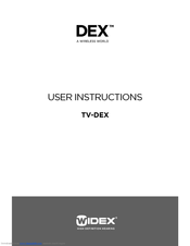 Widex DEX User Instructions
