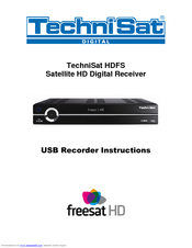 Technisat HDFS Instructions Manual