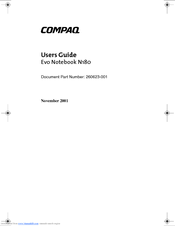 Compaq Evo N180 User Manual