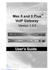 Net2Phone Max 8 Plus User Manual