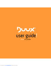 Duux Air Purifier User Manual