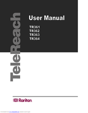 Raritan TeleReach TR364 User Manual