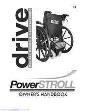 Drive PowerStroll Owner's Handbook Manual