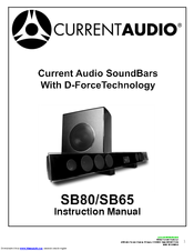 Current Audio SB80 Instruction Manual