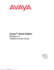 Avaya IP Telephones User Manual