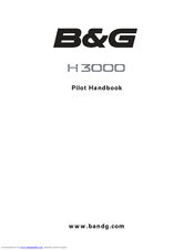 B & G H3000 Pilot Owner's Manual