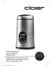 Cloer 7579 Instruction Manual