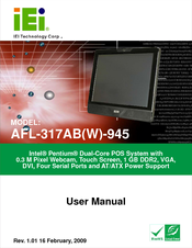 IEI Technology AFL-317AW-945 User Manual