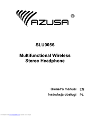 Azusa SLU0056 Owner's Manual
