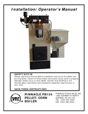 Intertek Pinnacle PB150 Installation & Operator's Manual