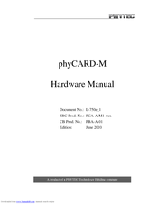 Phytec phyCARD-M Hardware Manual