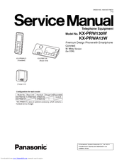 Panasonic KX-PRW130W Service Manual
