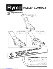Flymo 3400 Original Instructions Manual