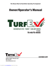 TurfEx TS-65SS Owner's/Operator's Manual