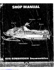 BOMBARDIER Super Sonic 1981 Shop Manual
