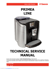 Saeco Prime line Technical & Service Manual