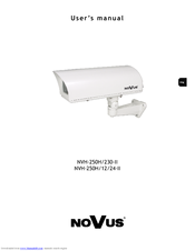 Novus NVH-250H/12/24-II User Manual
