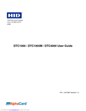 AlphaCard DTC4000 User Manual