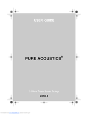 Pure Acoustics LORD-8 User Manual