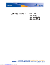 Delta Elektronika SM 7.5-80 Instruction Manual