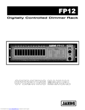 Jands FP12 Operating Manual