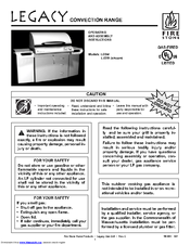 Fire Stone Legacy-24i Operating And Assembly Instructions Manual