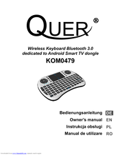 Quer KOM0479 Owner's Manual