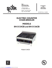 Star Manufacturing International 8H-5124CB Installation And Operating Instructions Manual