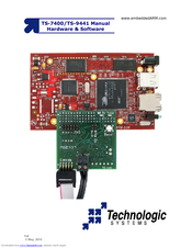 Technologic Systems TS-9441 Hardware & Software Installation