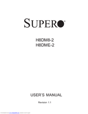 Supero H8DME-2 User Manual