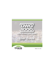 brace DWG 1000 User Manual