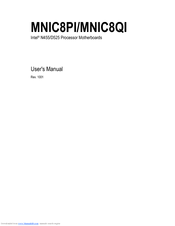 Gigabyte MNIC8PI User Manual