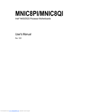 Gigabyte MNIC8QI User Manual